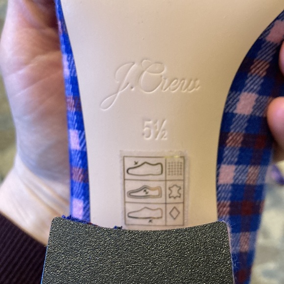 HOLIDAY SALE!: JCrew heels in purple plaid - Picture 6 of 6